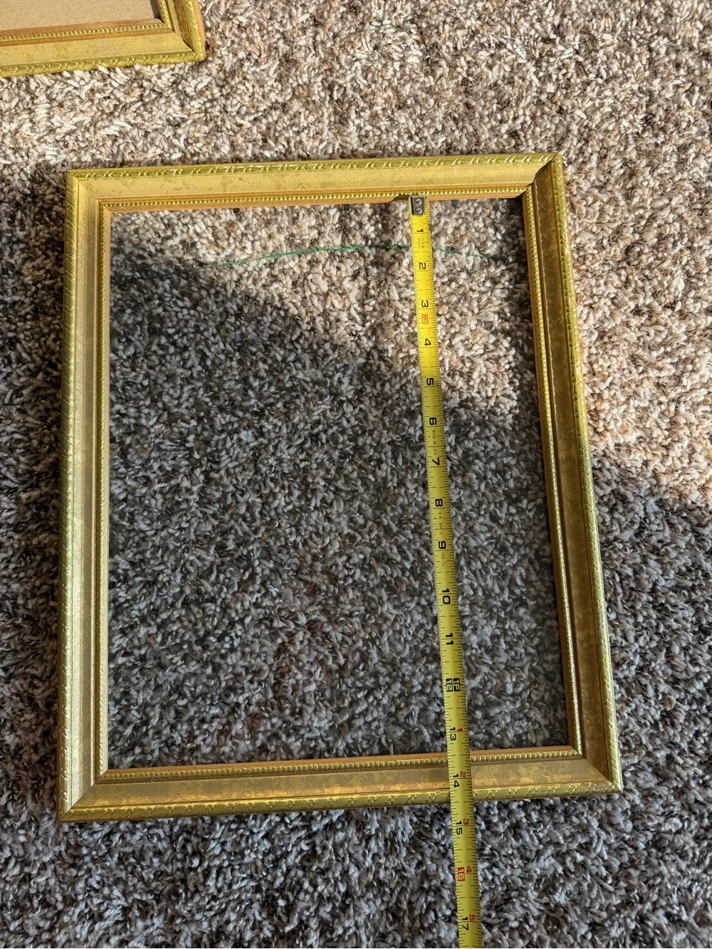 Vintage Gold Ornate 11x14 Picture Frames Set of Two